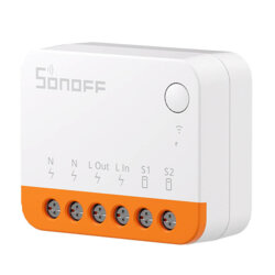 Releu wireless sonoff MINIR4 ZigBee, comutator inteligent Wi-Fi, alb