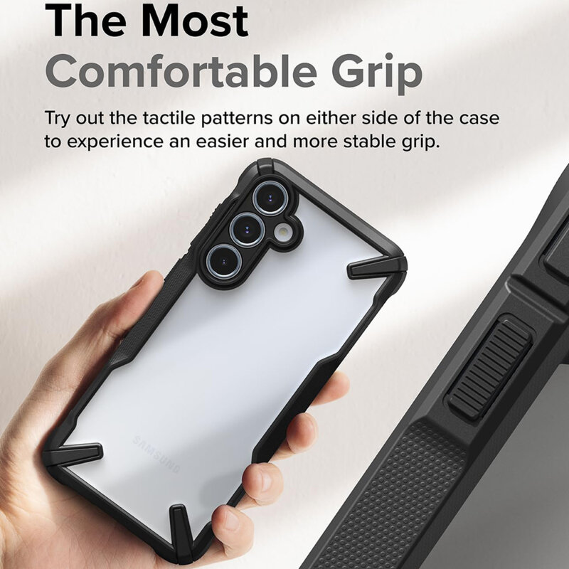 Husa Samsung Galaxy A35 5G Ringke Fusion X, negru