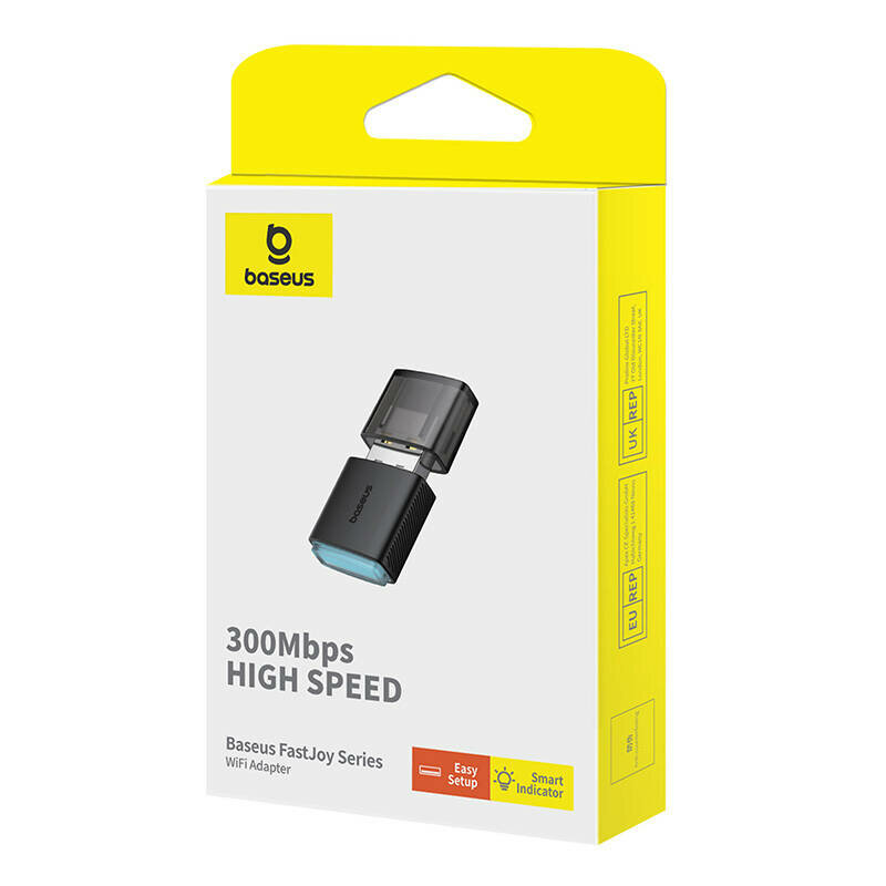 Modem, router Wi-Fi Baseus, 300Mpbs, B01317600111-03, negru