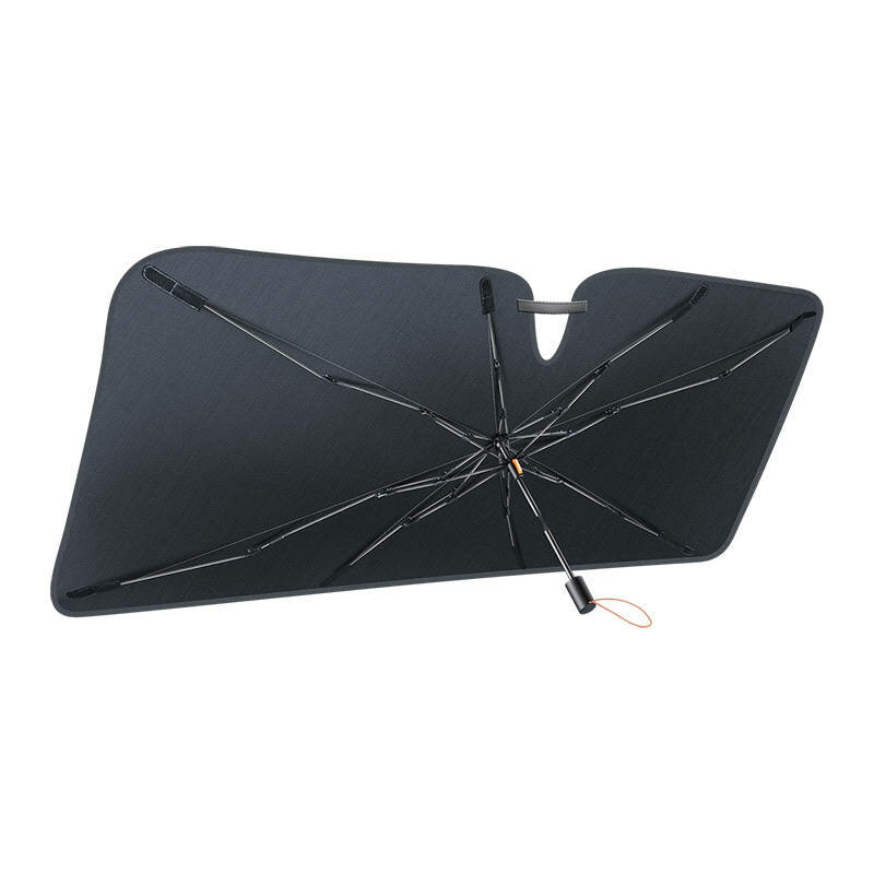 Parasolar auto pliabil tip umbrela Baseus, negru, 131 x 69mm
