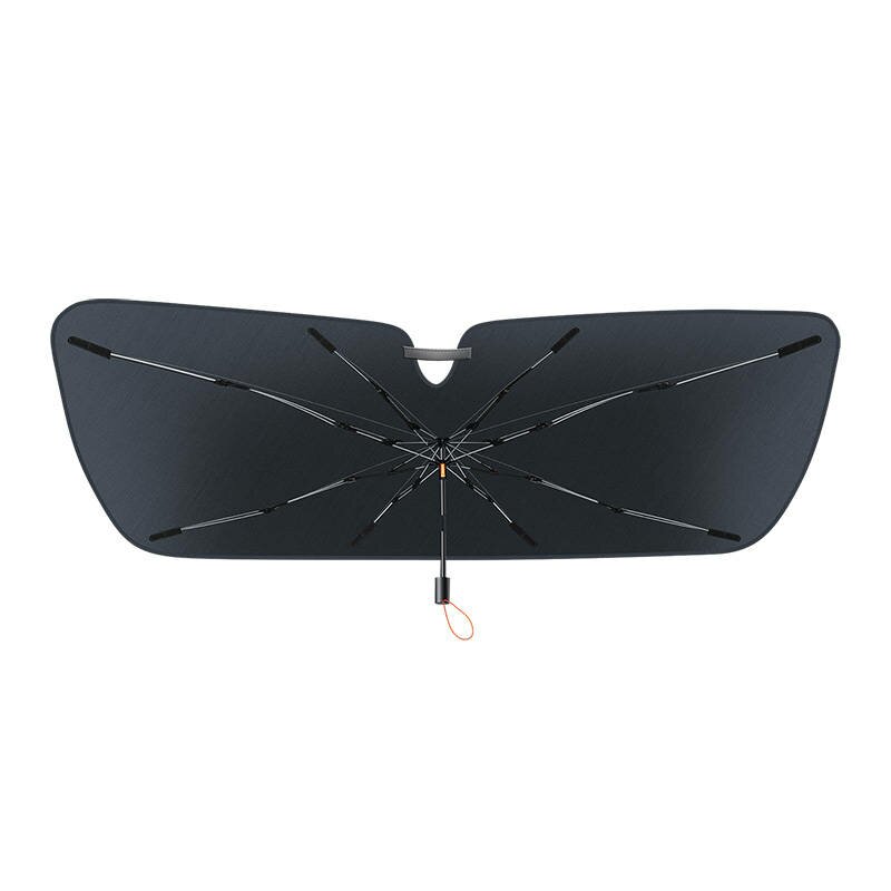Parasolar auto pliabil tip umbrela Baseus, negru, CRKX000101