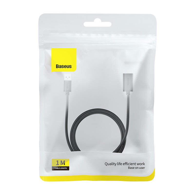 Cablu extensie USB, 1m Baseus AirJoy Series, negru