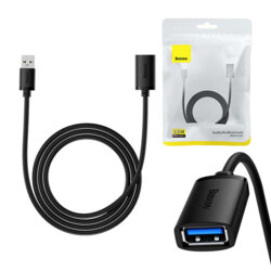 Cablu extensie USB, 1.5m Baseus AirJoy Series, negru