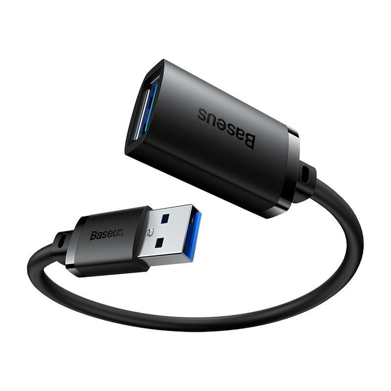 Cablu extensie USB, 1.5m Baseus AirJoy Series, negru