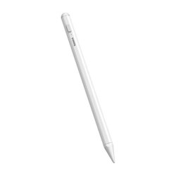 Stylus Pen magnetic cu indicator LED pentru iPad Baseus, alb