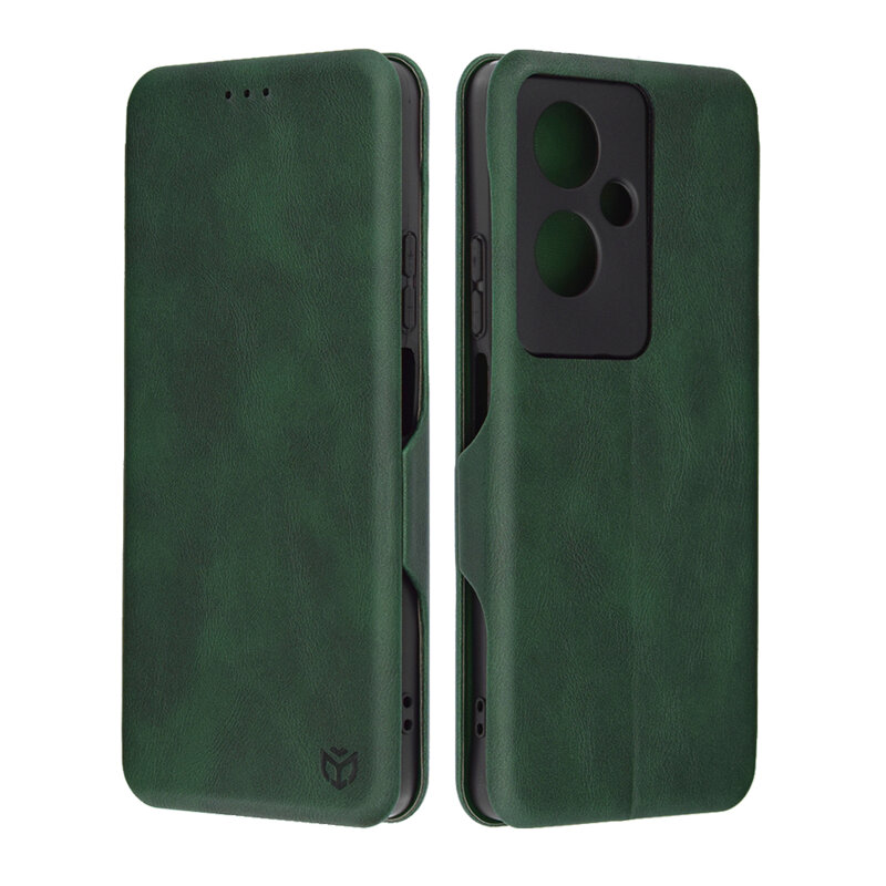 Husa 360° OnePlus Nord N30 SE Techsuit Safe Wallet Plus, verde