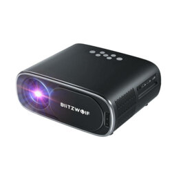 Videoproiector LED BlitzWolf, 1080p, Wi-Fi, Bluetooth, BW-V4