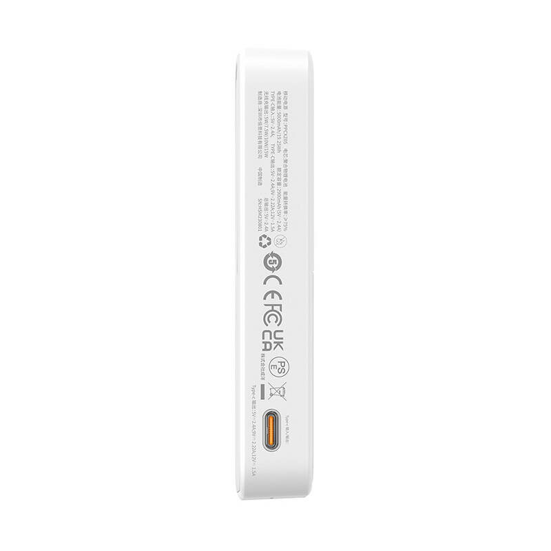Baterie externa Magsafe 5000mAh, 20W Baseus PPCXZ05, alb