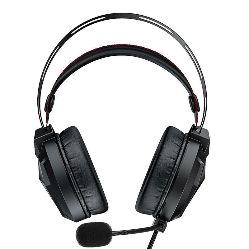 Casti gaming cu microfon, Onikuma, lumini LED, USB, M180 pro