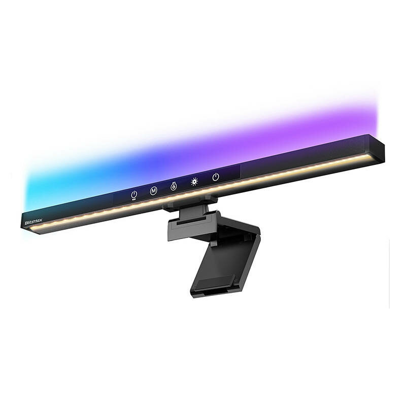 Lampa LED RGB pentru monitor BlitzWolf, 3000K-6000K, BW-CML2 Pro