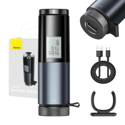 Etilotest cu display USB-C Baseus CRCX-01, negru