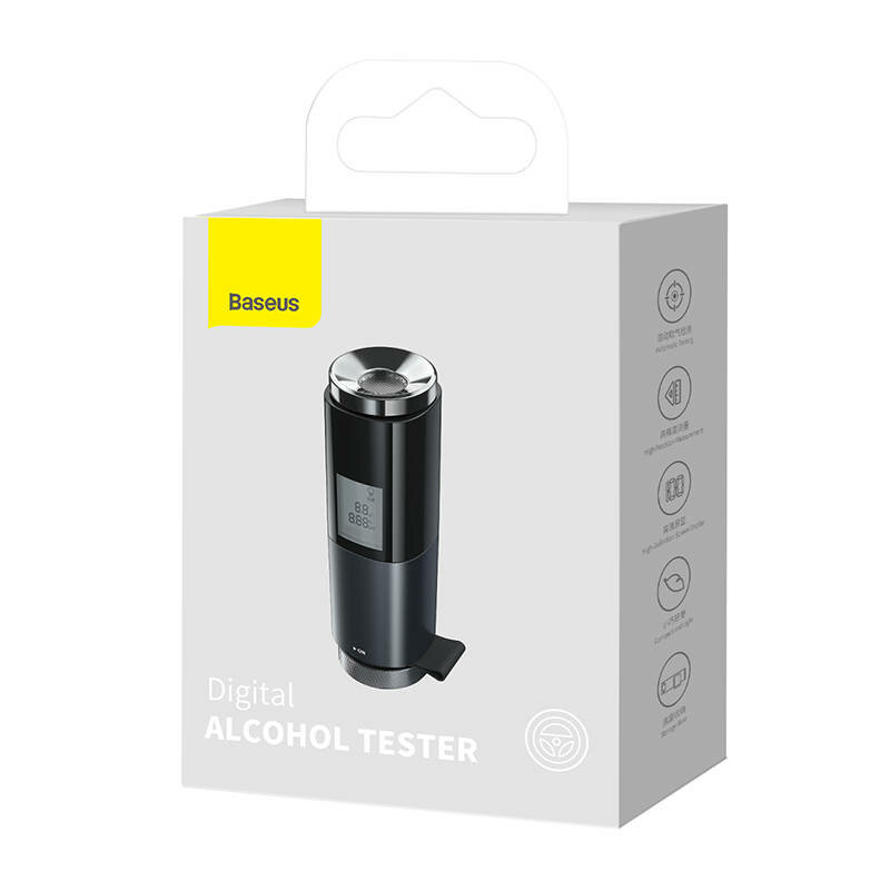 Etilotest cu display USB-C Baseus CRCX-01, negru