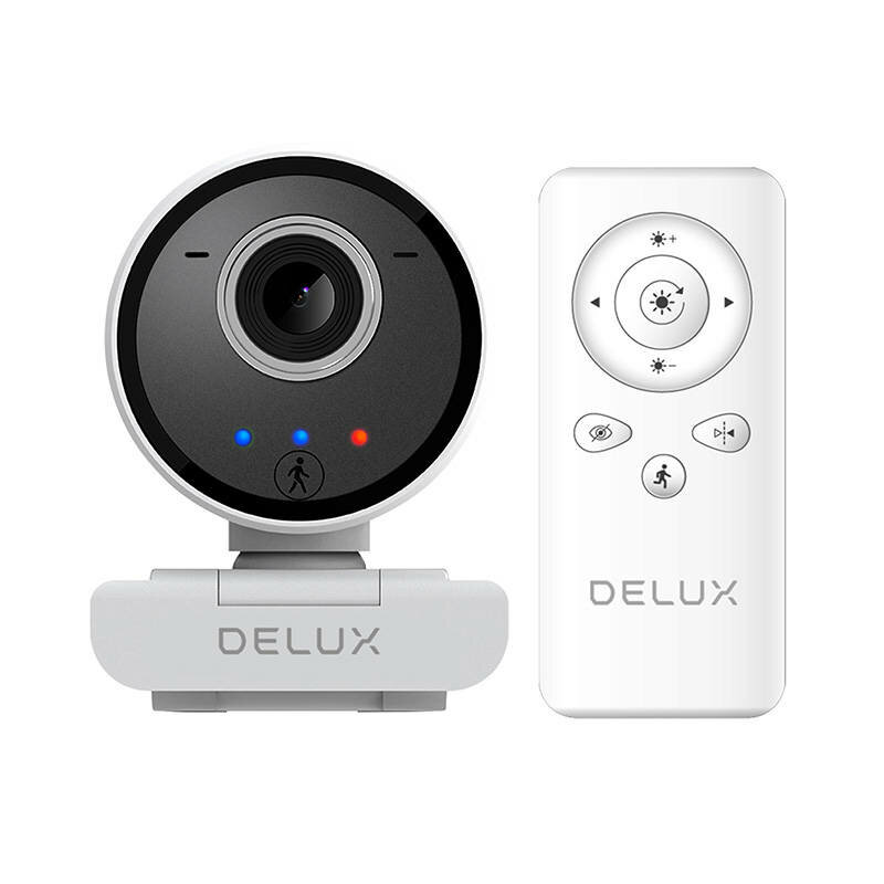 Camera web smart 2MP 30fps Delux DC07, alb