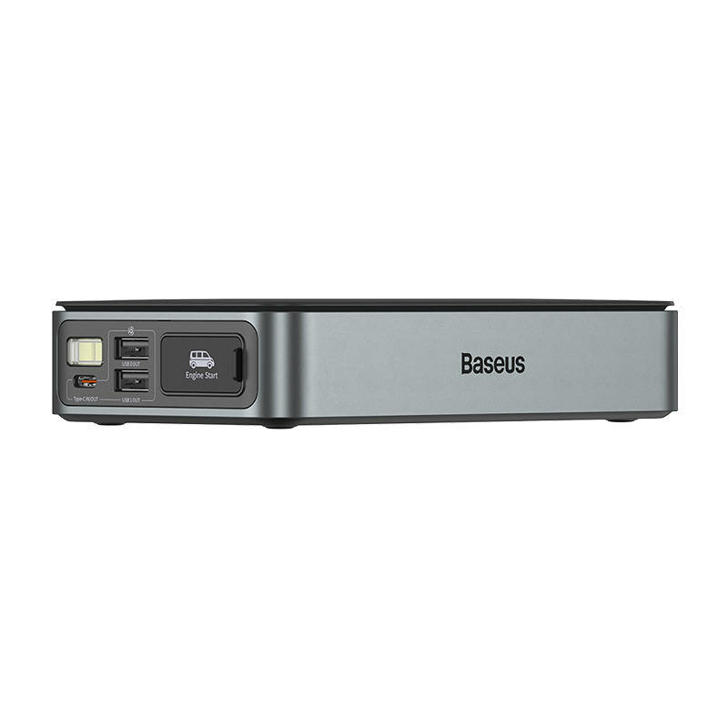 Jump starter cu clesti pentru pornire 1200A Baseus, negru