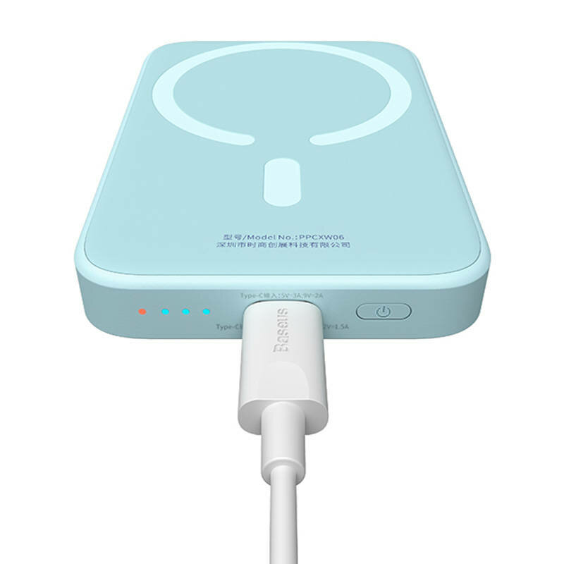 Baterie externa MagSafe telefon Baseus, 6000mAh, PPCX130003