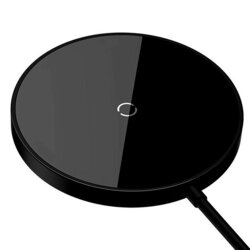 Incarcator wireless magnetic 15W Baseus Mini 3, negru