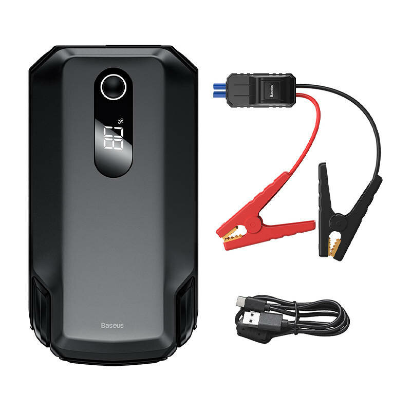 Jump starter/compresor auto portabil 2000A Baseus, CGNL020001