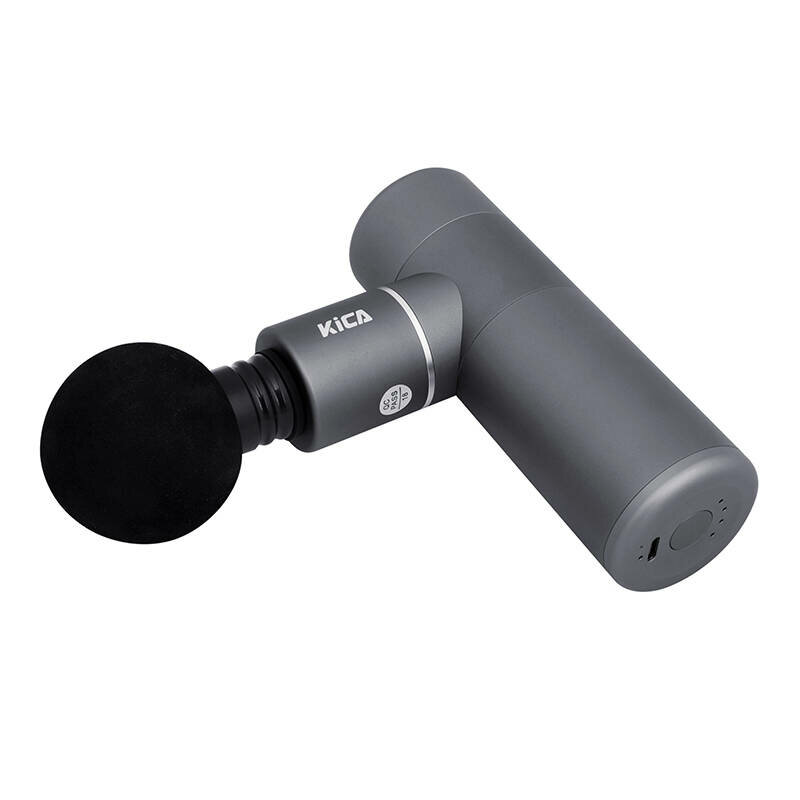 Aparat masaj pistol pentru gat Kica K1, 2000mAh, gri