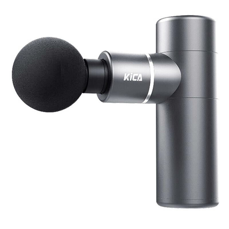 Aparat masaj pistol pentru gat Kica K1, 2000mAh, gri