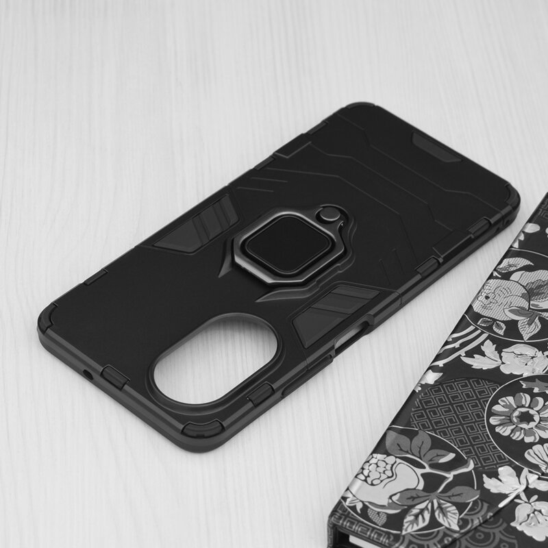 Husa Realme C67 4G Techsuit Silicone Shield, negru