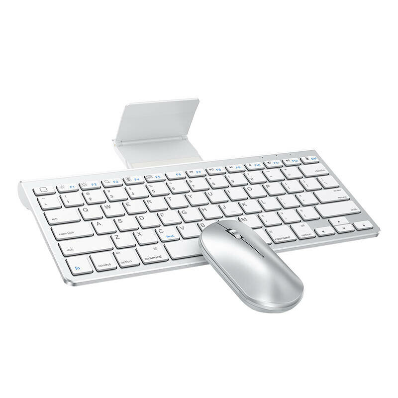 Set Tastatura, mouse wireless pentru iPad Omoton KB088, BM001