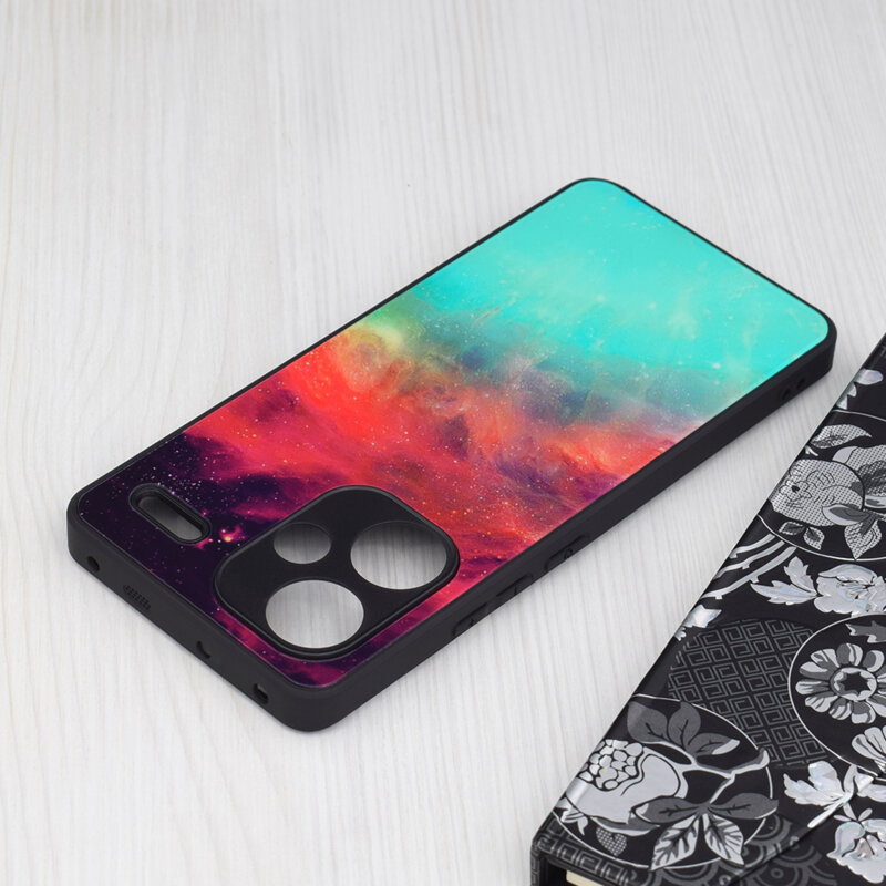 Husa Xiaomi Redmi Note 13 Pro+ 5G Techsuit Glaze, Fiery Ocean