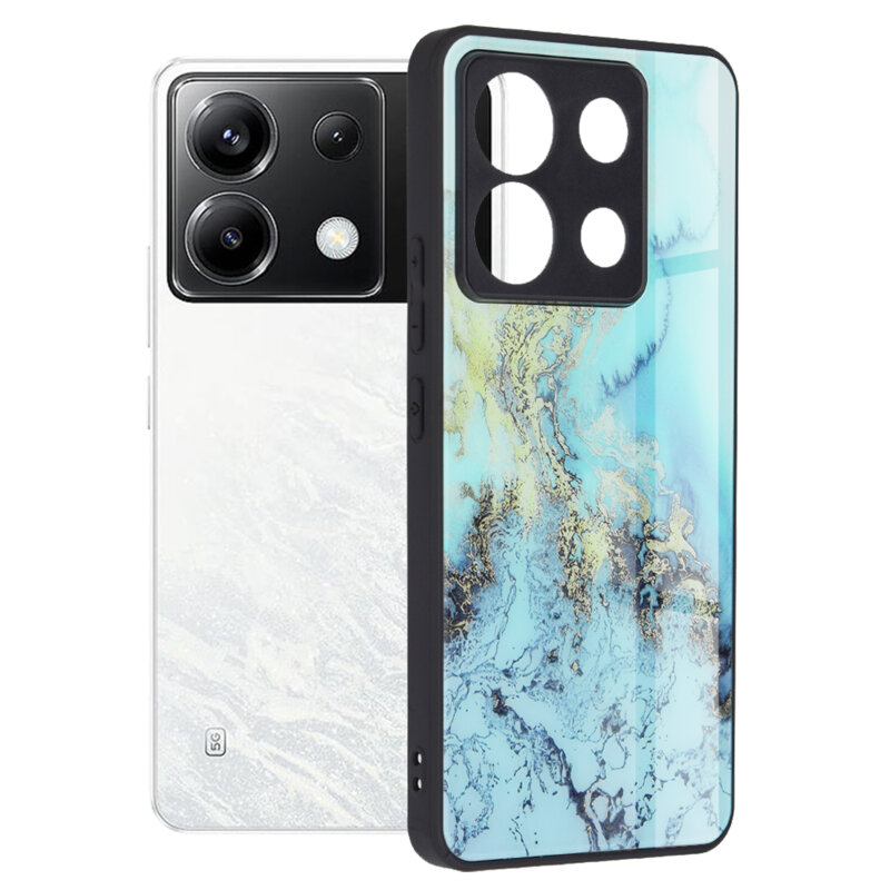 Husa Xiaomi Poco X6 Techsuit Glaze, Blue Ocean