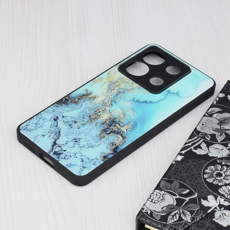 Husa Xiaomi Poco X6 Techsuit Glaze, Blue Ocean