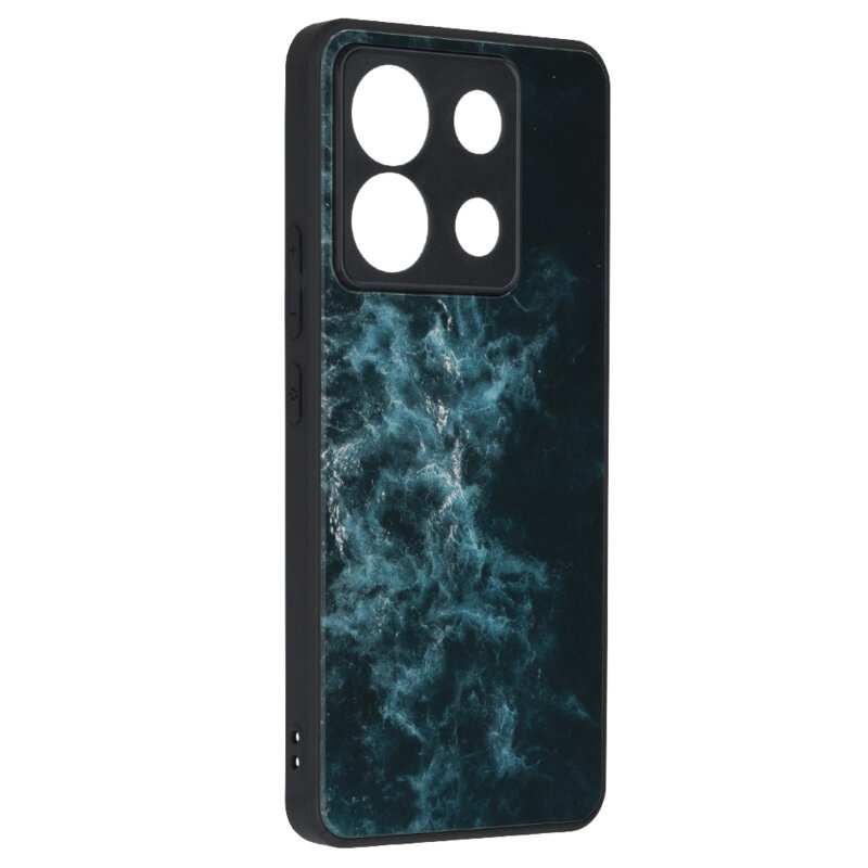 Husa Xiaomi Poco X6 Techsuit Glaze, Blue Nebula