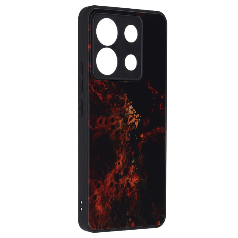 Husa Xiaomi Poco X6 Techsuit Glaze, Red Nebula