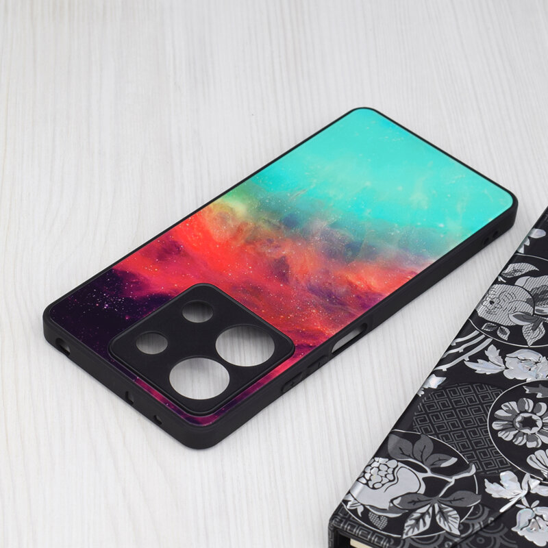 Husa Xiaomi Redmi Note 13 5G Techsuit Glaze, Fiery Ocean