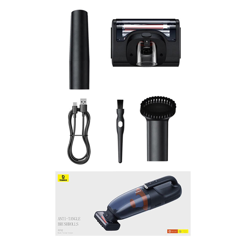 Aspirator auto, uz casnic Baseus AP02, 6000Pa, 10000mAh, 160W