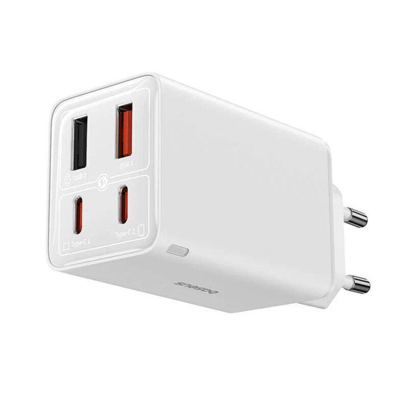 Incarcator priza GaN USB Type-C + cablu Type-C Baseus, 65W, P10162701213-00