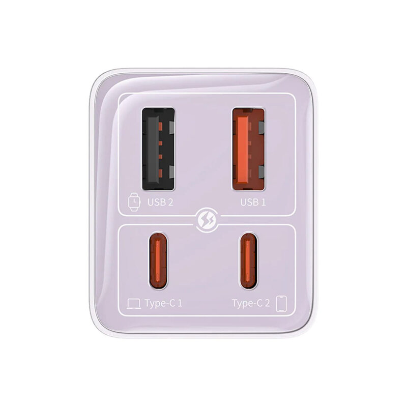Incarcator priza GaN USB Type-C + cablu Type-C Baseus, 65W, P10162701533-00