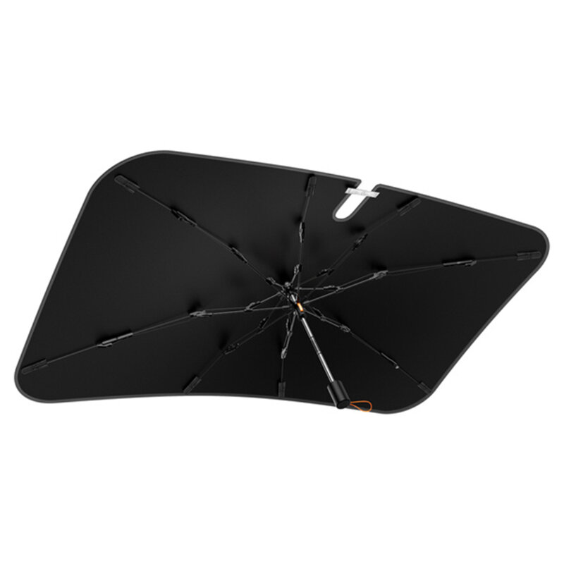 Parasolar auto pliabil tip umbrela Baseus, negru, 131 x 69cm