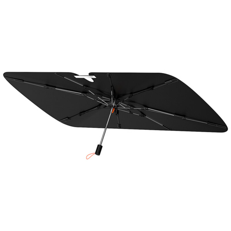 Parasolar auto pliabil tip umbrela Baseus, negru, 131 x 69cm