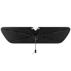 Parasolar auto pliabil tip umbrela Baseus, negru, 141 x 76cm