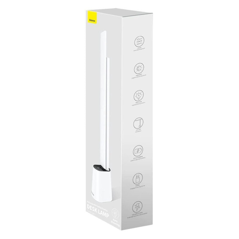 Lampa LED interior Baseus, reincarcabila, 2200mAh, alb, DGZG-02