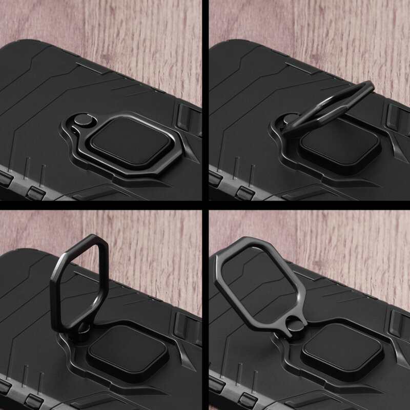 Husa Realme 12 Pro+ Techsuit Silicone Shield, negru