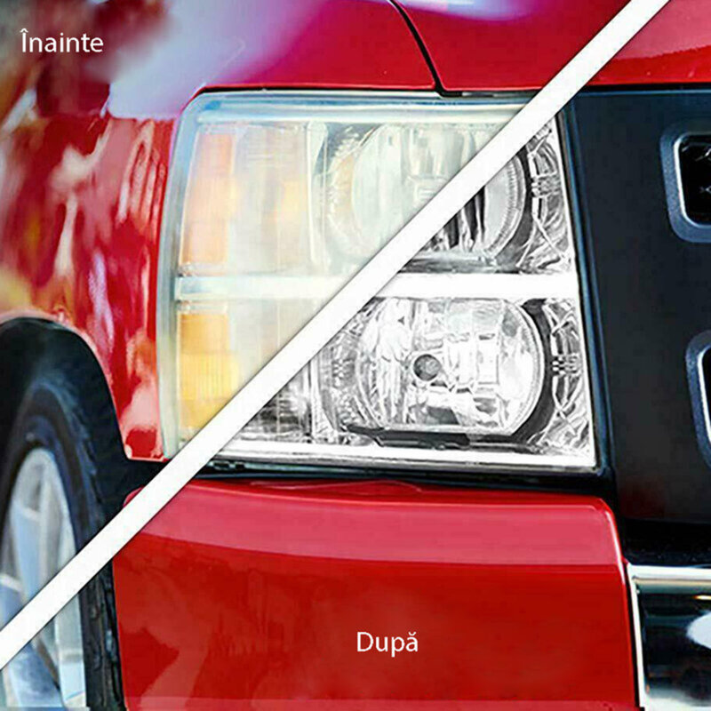 Kit restaurare faruri masina Armor All, servetele polish auto