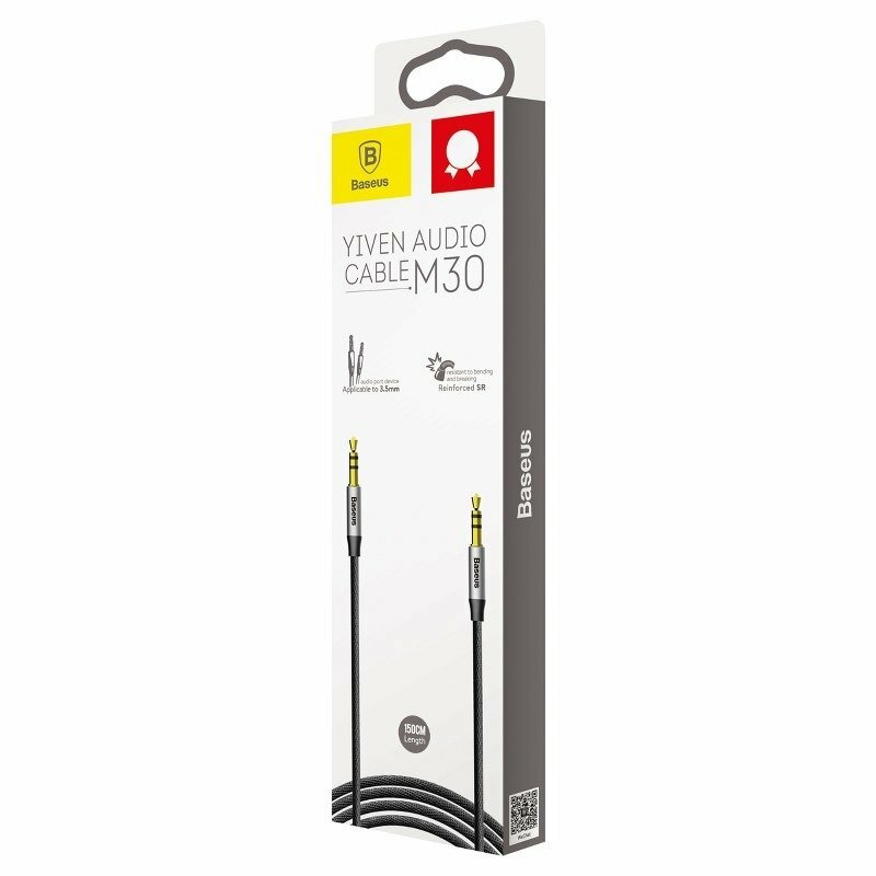 Cablu Audio Baseus Yiven M30 Jack to Jack 1.5M, CAM30-CS1