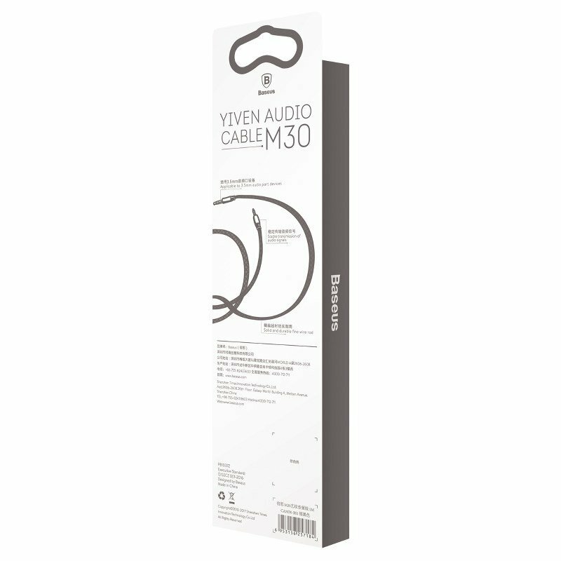 Cablu Audio Baseus Yiven M30 Jack to Jack 1.5M, CAM30-CS1