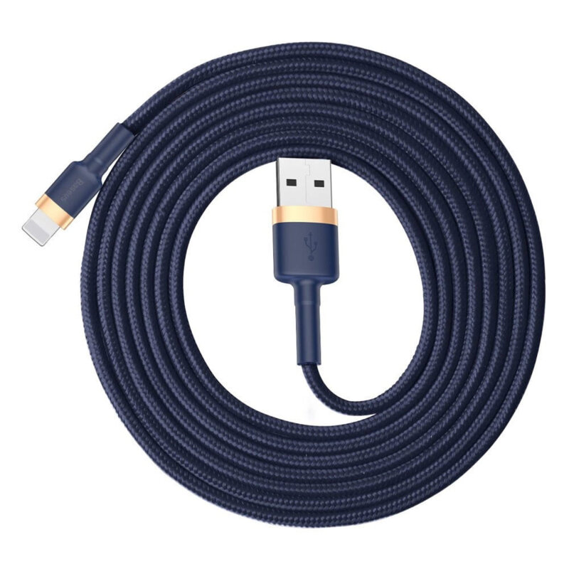 Cablu de date iPhone Baseus, QC3.0, 1.5A, 2m, CALKLF-CV3