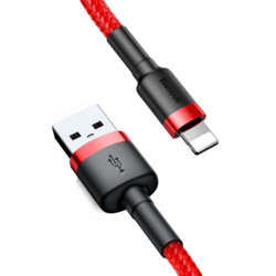 Cablu de date Lightning Baseus, QC3.0, 2A, 3m, CALKLF-R09