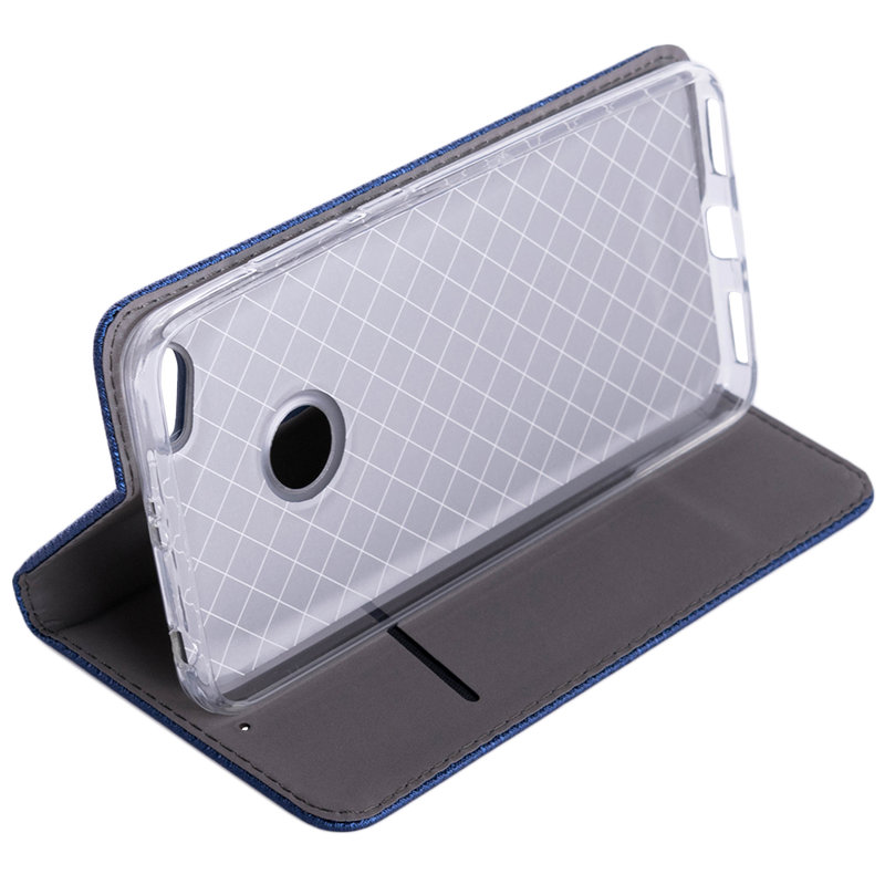 Husa Smart Book Xiaomi Redmi Note 5A Flip Albastru