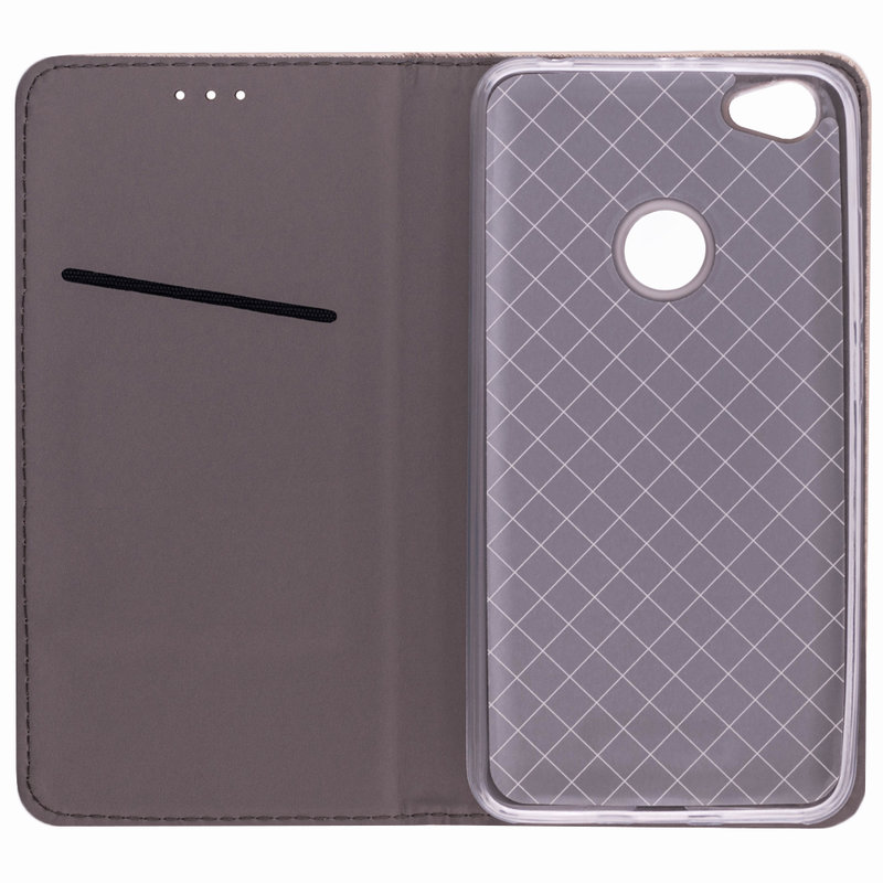 Husa Smart Book Xiaomi Redmi Note 5A Flip Auriu