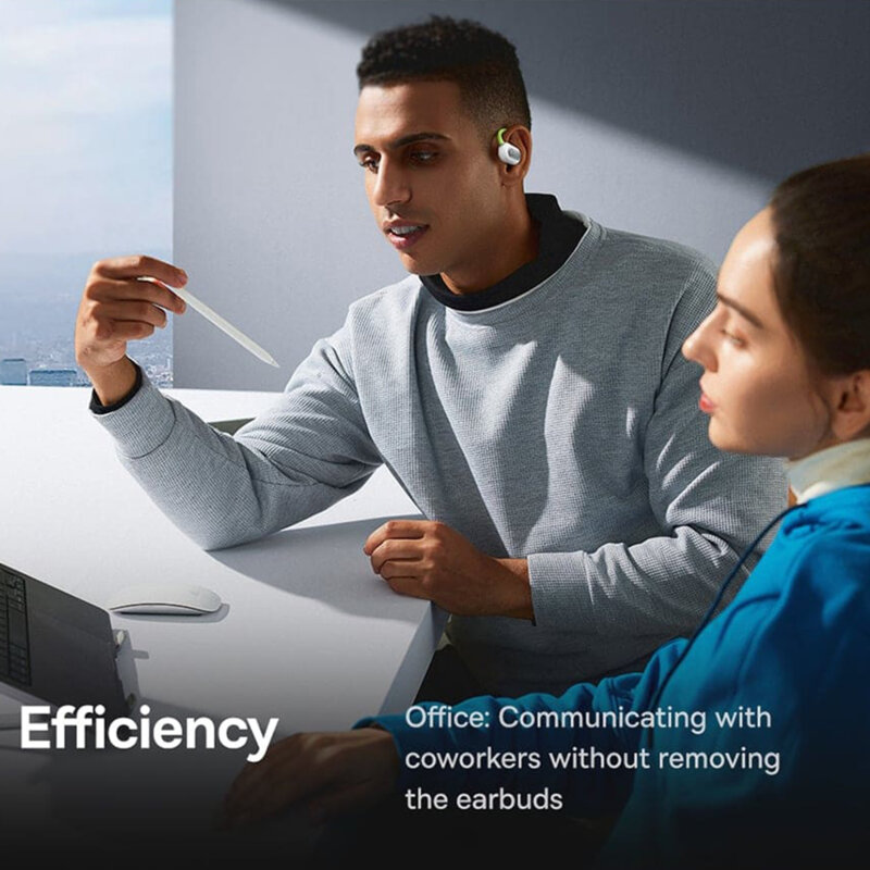 Casti open-ear Bluetooth TWS Baseus, A00064400121-00