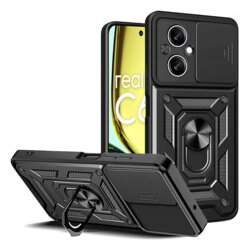 Husa Realme C67 4G protectie camera Techsuit CamShield Series, negru