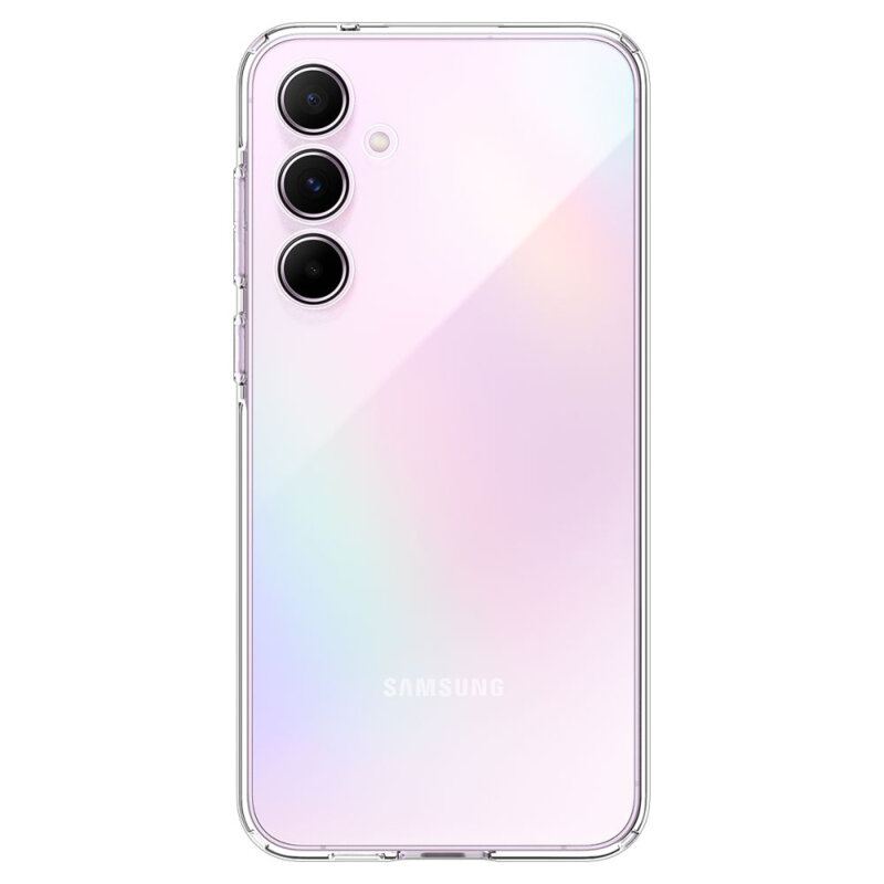 Husa Samsung Galaxy A55 5G Spigen Liquid Crystal, transparenta