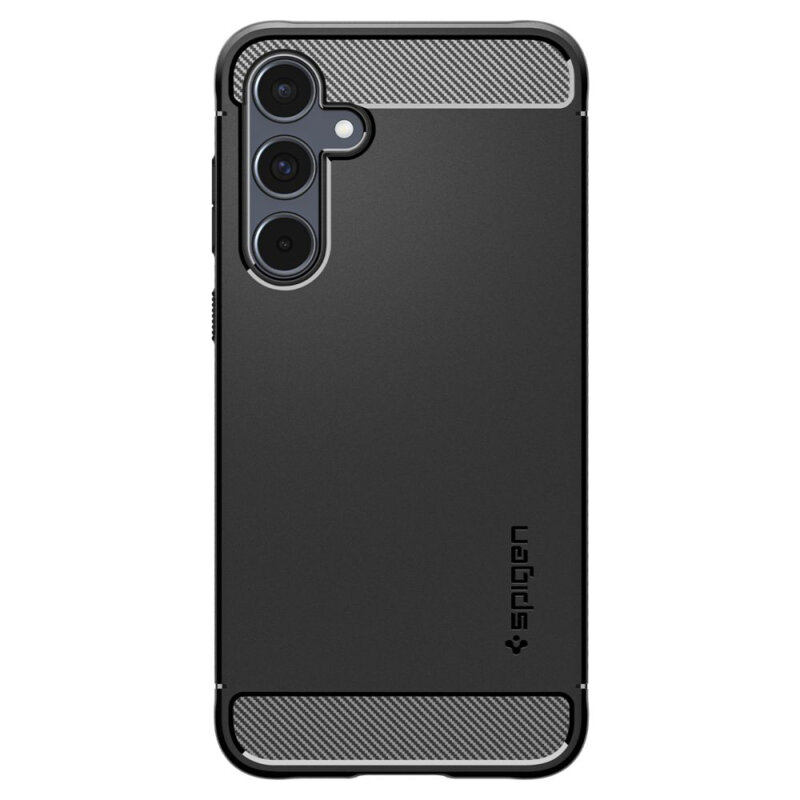 Husa Samsung Galaxy A55 5G Spigen Rugged Armor, negru